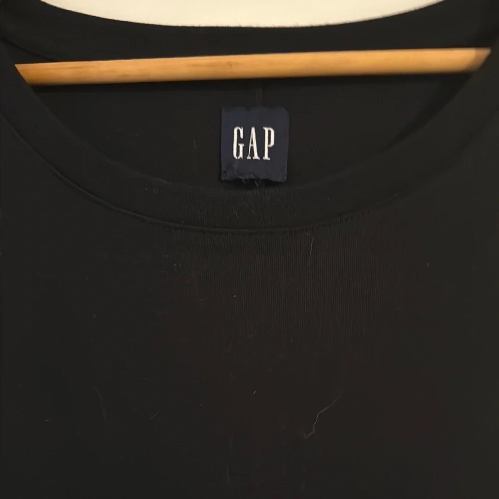 GAP T-Shirt Dress In Black - Picture 3 of 3